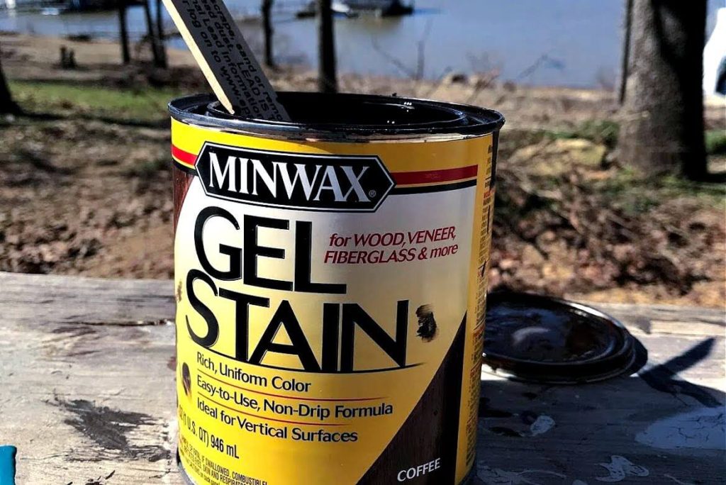 minwax gel stain in coffee