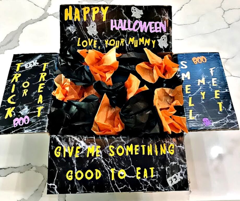 Halloween care package for college student